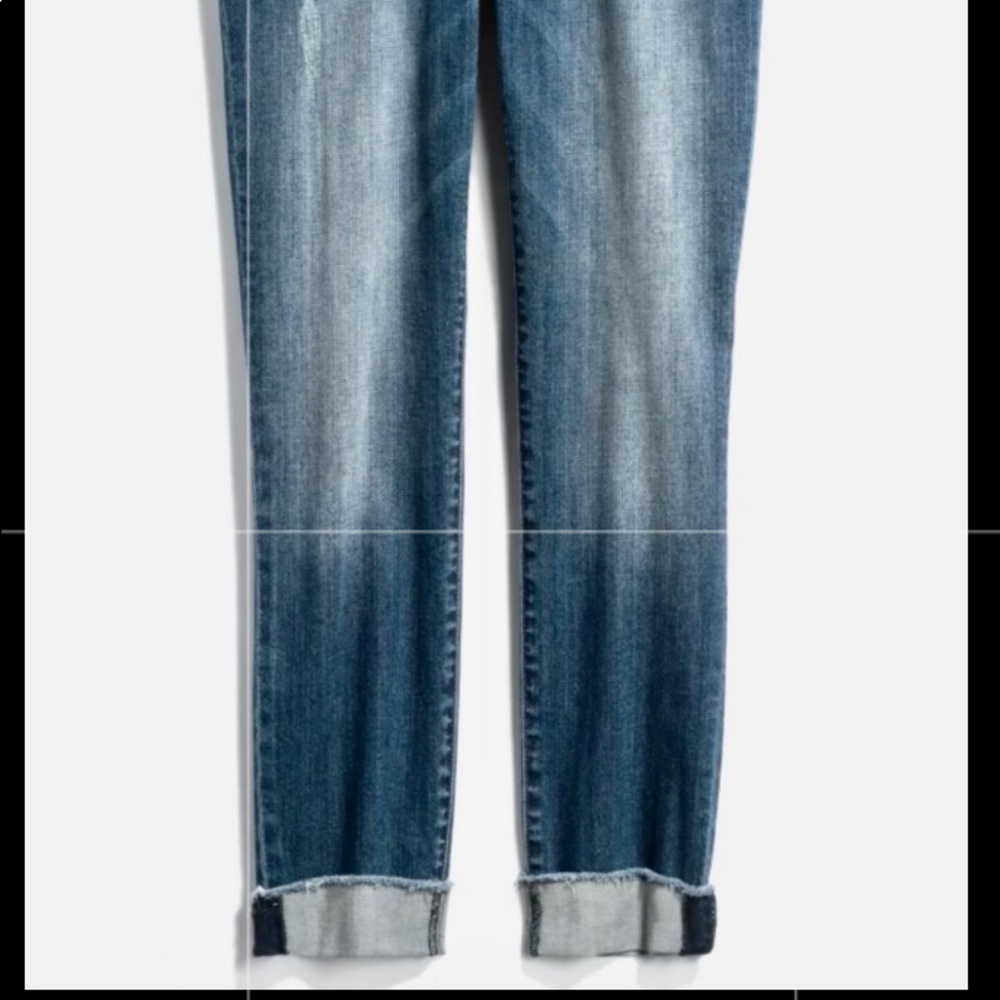 Kut from Kloth Emelina Frayed Hem Boyfriend Jean